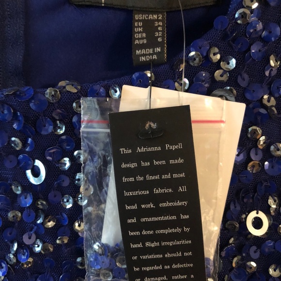 NWT Adrianna Papell formal dress - Picture 3 of 4